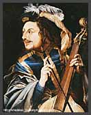 Man with Viol da Gamba